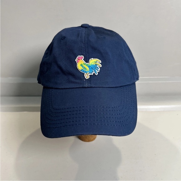 chubbies Accessories - Chubbies Hat Cap Strap Adjustable Blue Rooster Emboidered Colorful Farmhouse